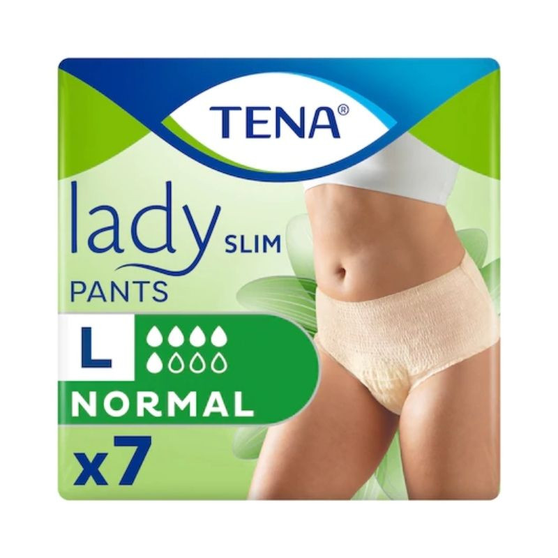 Scutece adulti TENA Lady Slim Pants Normal Large, 7 buc adulti imagine teramed.ro