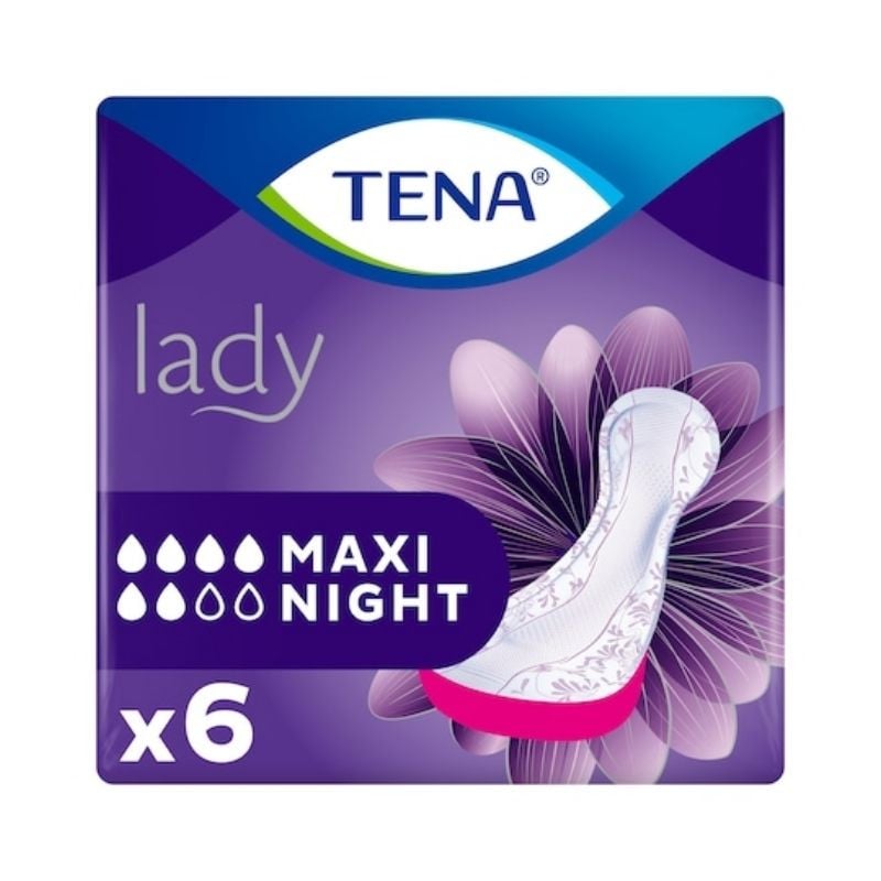 Tena lady absorbante incontinenta urinara maxi night, 6 bucati