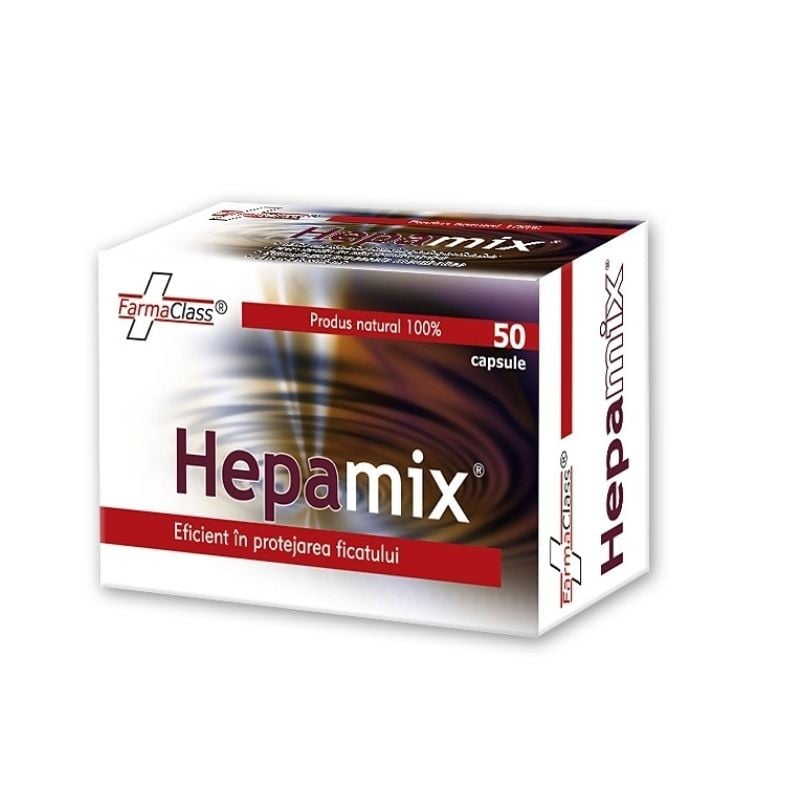 Hepamix, 50 capsule capsule imagine 2022