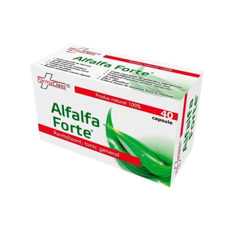 Alfalfa Forte, 40 capsule Digestie sanatoasa 2023-09-23