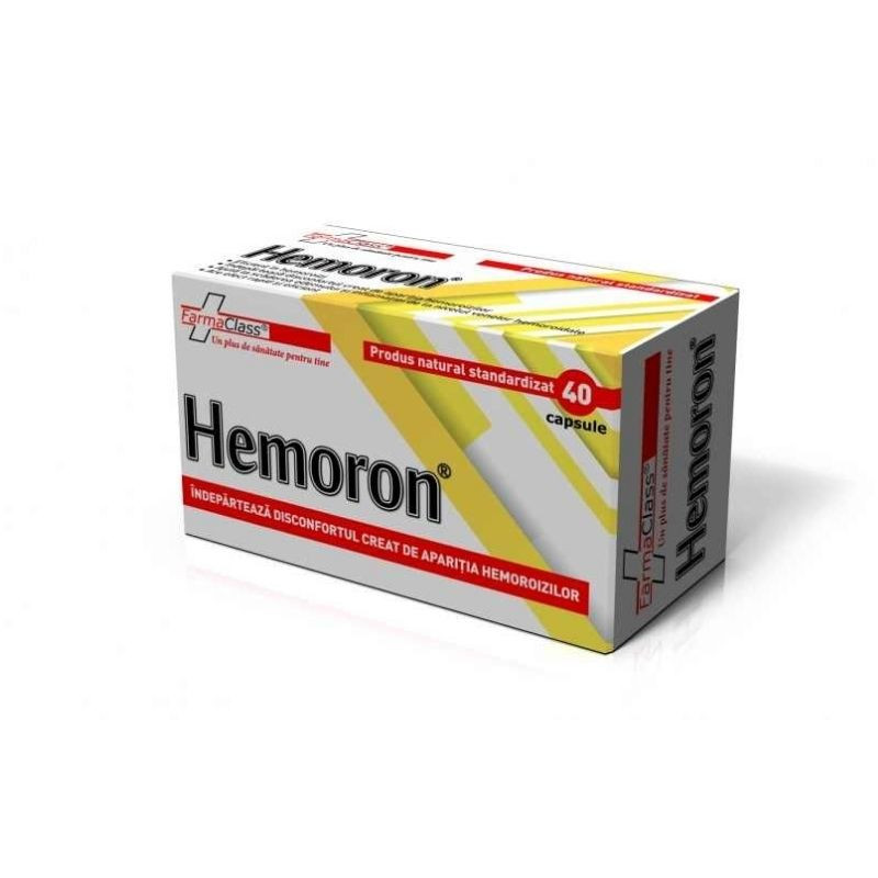 Hemoron, 40 capsule Hemoroizi 2023-09-22