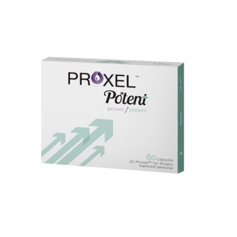 Proxel potent, 60 capsule, potenta si sanatatea prostatei