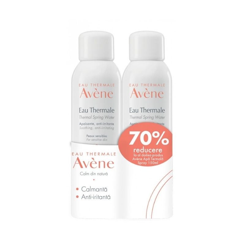 Avene Apa Termala 150 Ml Pachet 1+1*70%