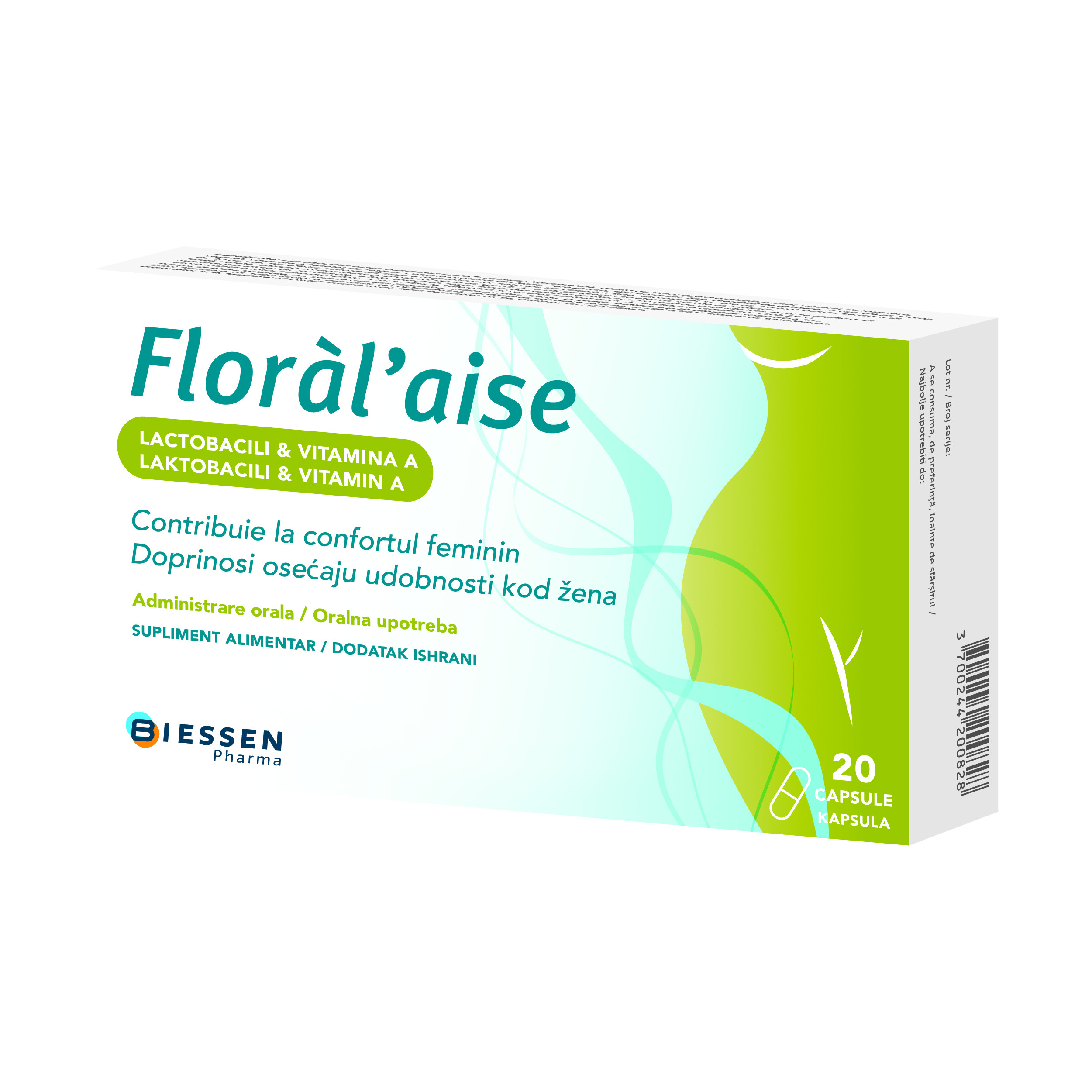 Floral’aise, 20 capsule Biessen Pharma imagine teramed.ro