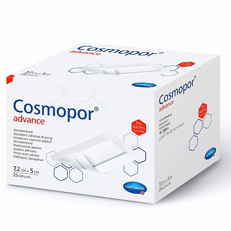 HartMann Cosmopor Advance steril 7,2 x 5 cm, 25 buc 72% imagine noua