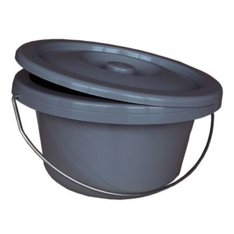 Galeata cu capac pentru Scaun cu Toaleta La Reducere capac