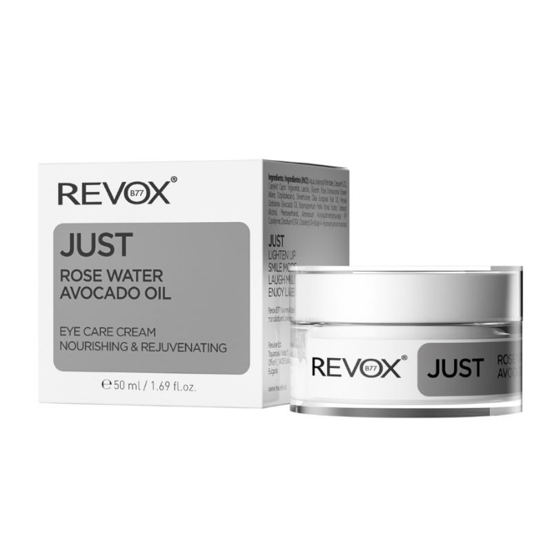 Revox Just Rose Water Crema Ochi, 50ml