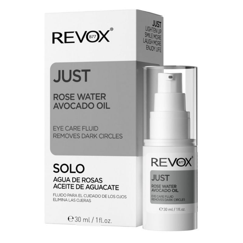 Revox Just Rose Water Fluid Ingrijire Ochi, 30ml