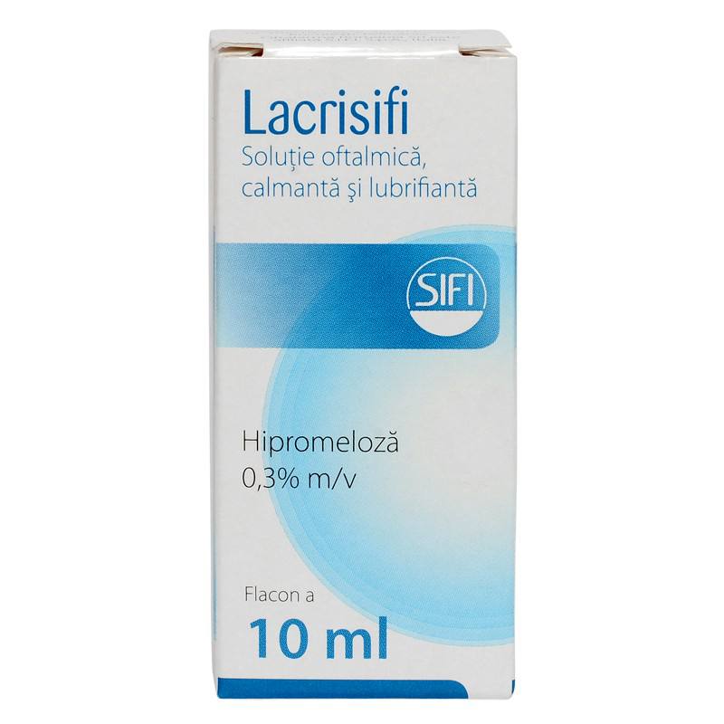 Lacrisifi solutie oftalmica, 10 ml (Solutie