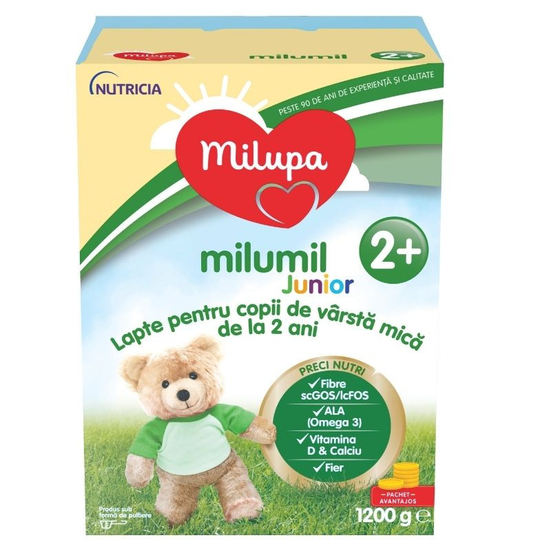 Lapte praf Milupa Milumil Junior, 1200 g, de la 2 ani Hrana bebe si copii 2023-09-22