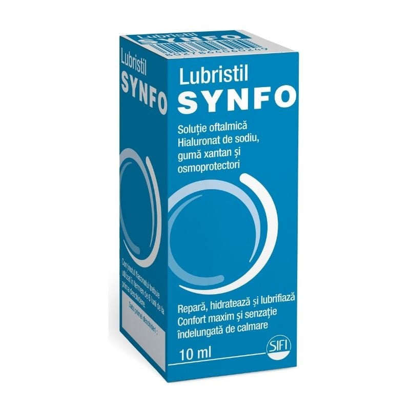 Lubristil Synfo Solutie Oftalmica, 10 Ml