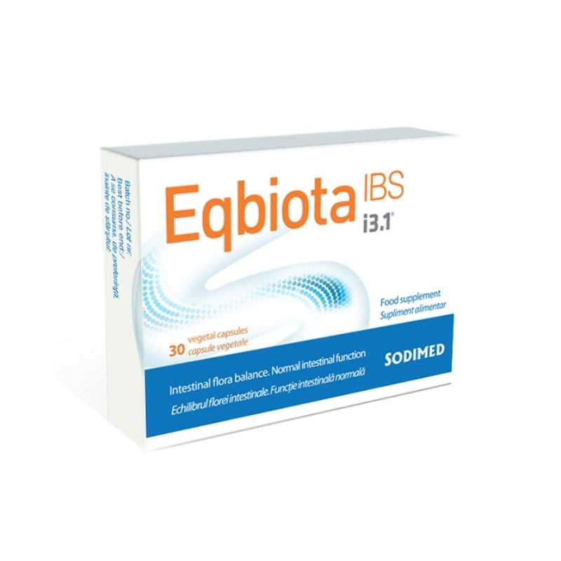 Eqbiota IBS, 30 capsule Digestie sanatoasa 2023-09-23