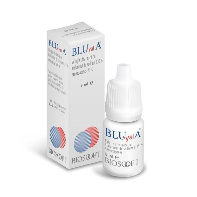 Blu yal A 0.15% free solutie oftalmica, 10ml ORL 2023-09-24