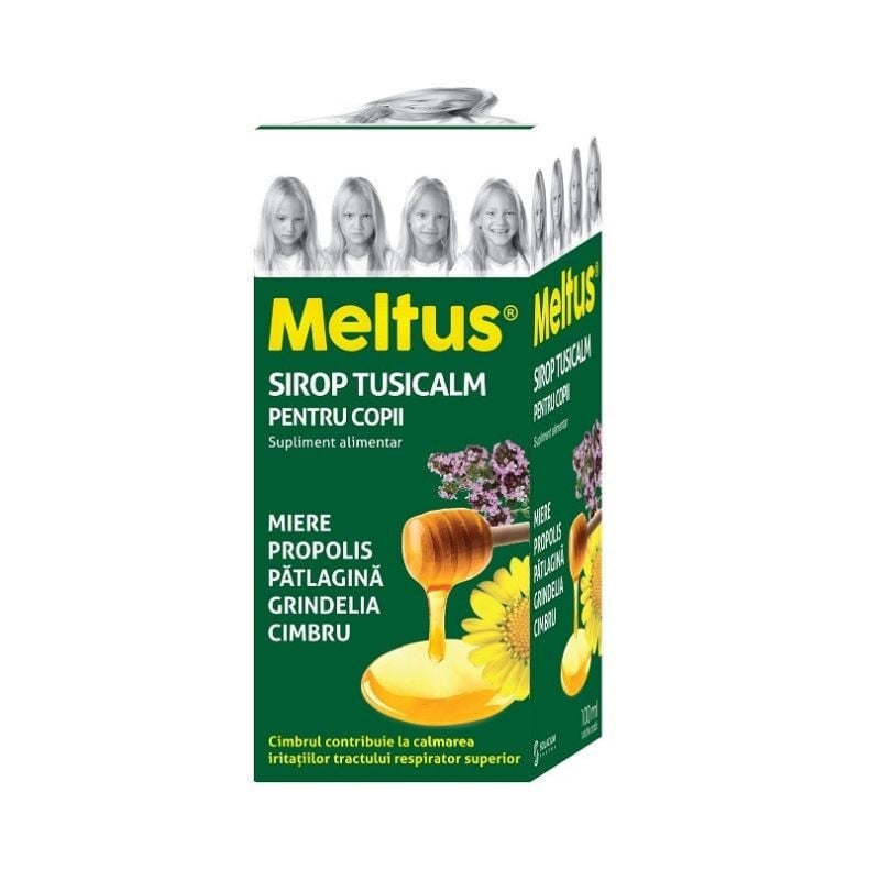 Meltus sirop Tusicalm copii, 100 ml 100 imagine noua