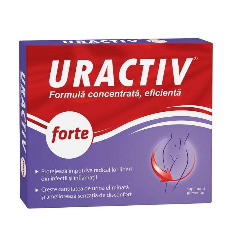 Uractiv Forte, 10 Capsule