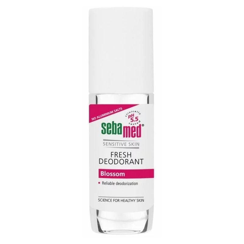 Sebamed Sensitive Skin – Deodorant roll-on Blossom, 50ml 50ml imagine teramed.ro