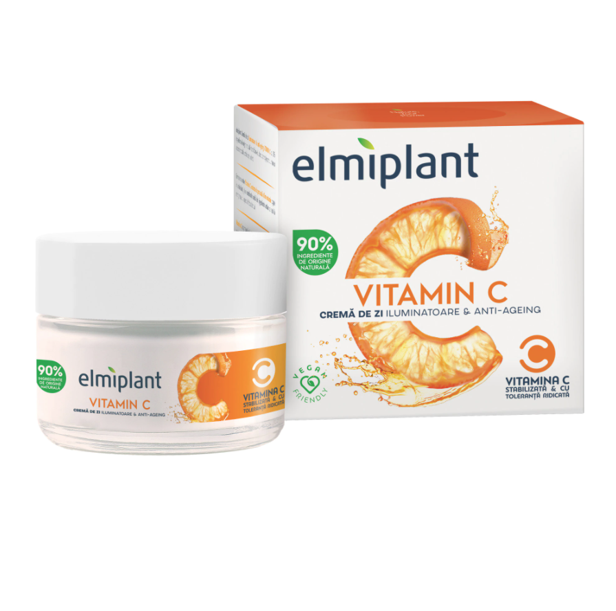 Crema de zi vitamin c, 50ml, elmiplant
