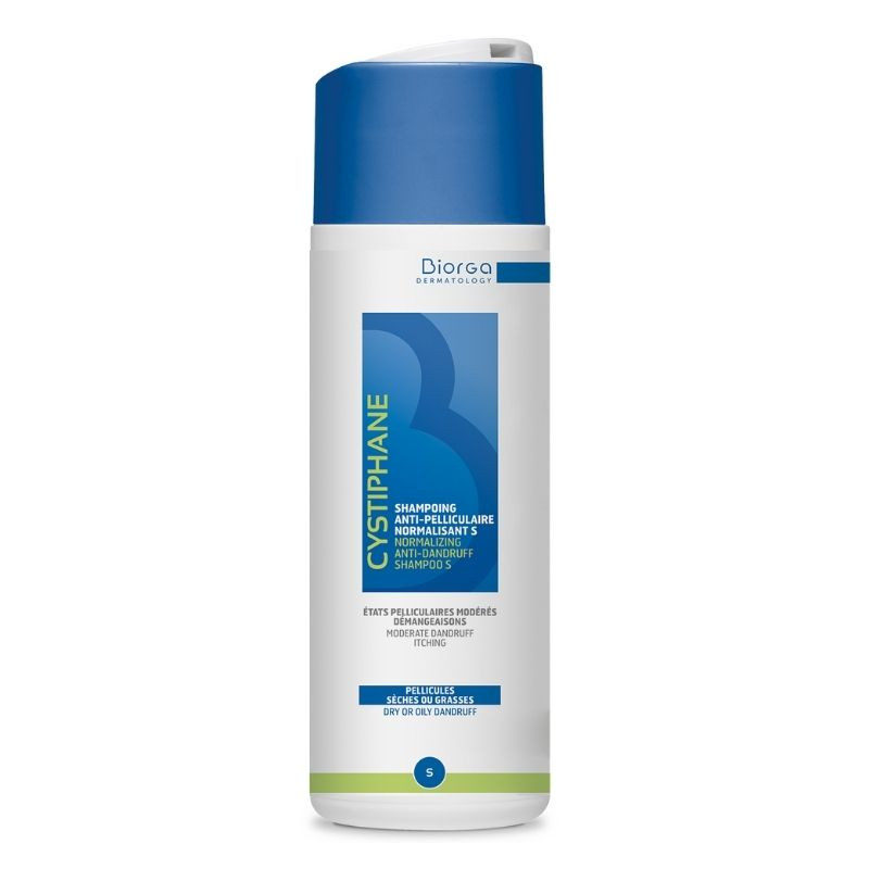 Cystiphane BIORGA S Sampon antimatreata pentru normalizarea scalpului, 200ml La Reducere 200ml