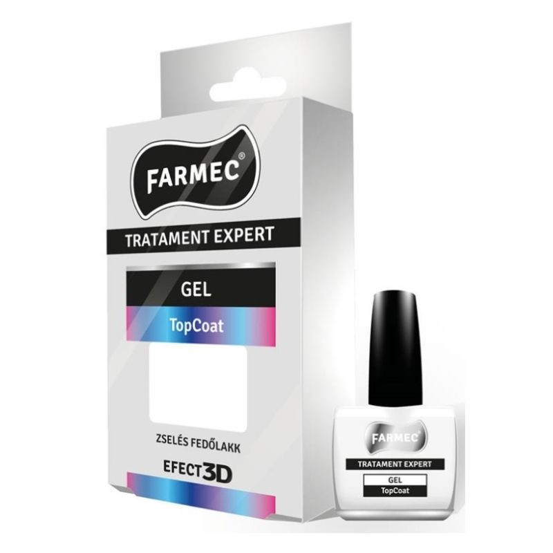 Gel Top Coat Tratament Expert, 11 ml, Farmec