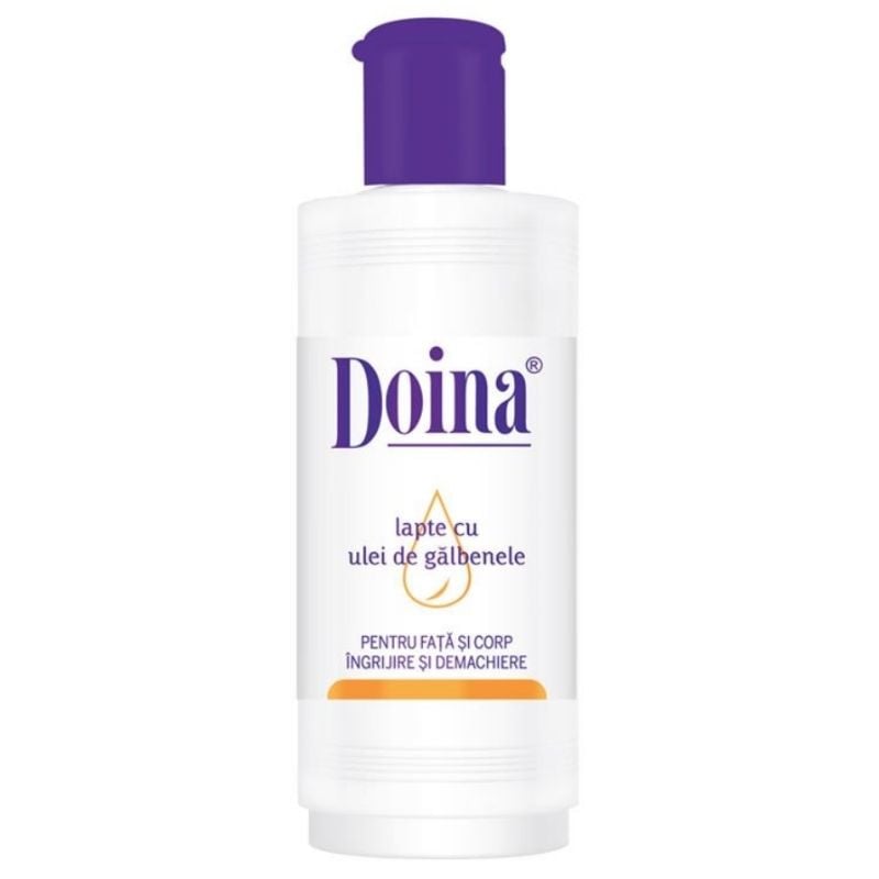 Lapte cu ulei de galbenele Doina, 200ml, Farmec