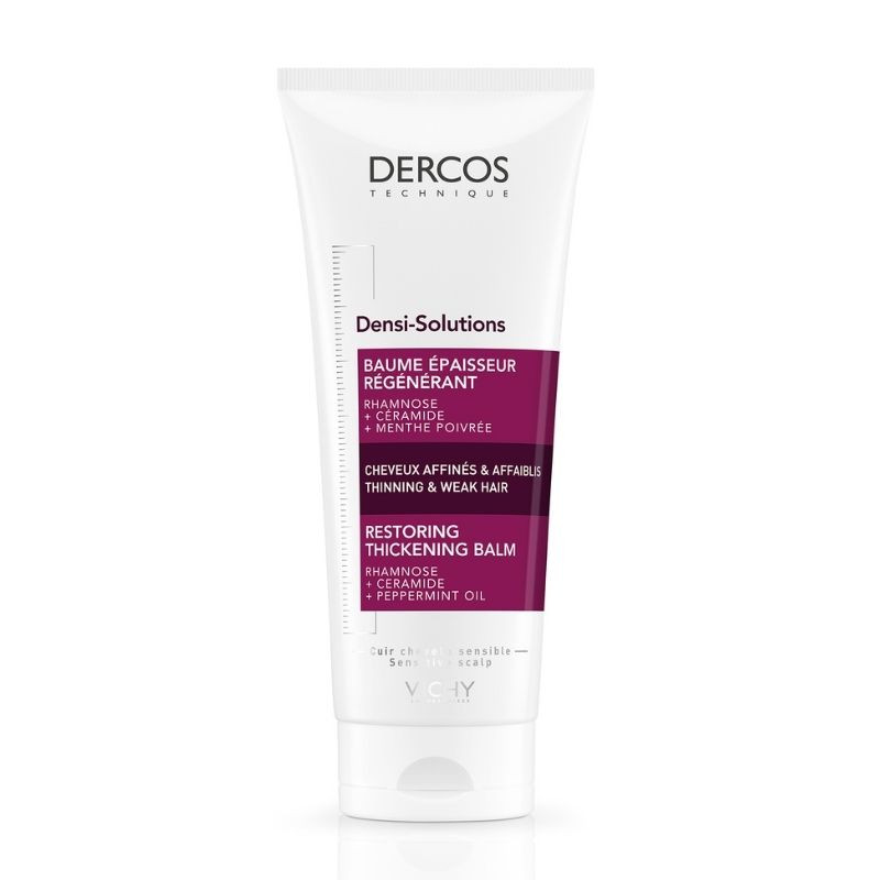 Balsam pentru parul subtire si slabit cu efect de densificare Dercos Densi Solutions, 200 ml, Vichy 200
