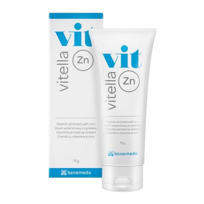 Vitella Zn Crema Cu Vitamine Si Zinc, 75ml