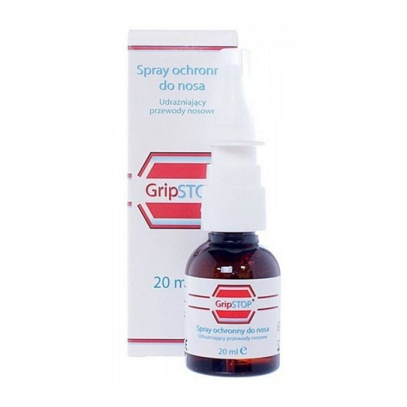 GripStop spray nazal decongestionant si protectiv, 20 ml decongestionant imagine teramed.ro