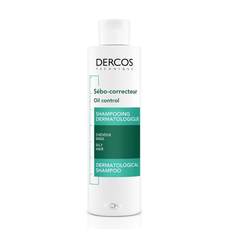 Vichy Dercos Sampon Sebo-corector, 200ml 200ml imagine 2021
