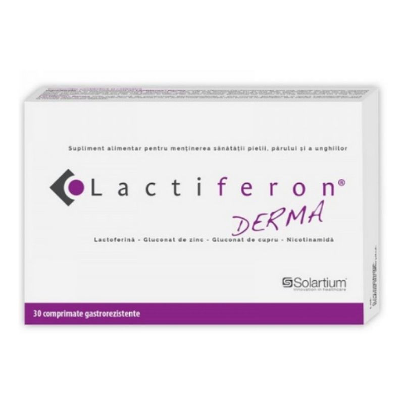 Lactiferon Derma, 30 capsule gastrorezistene