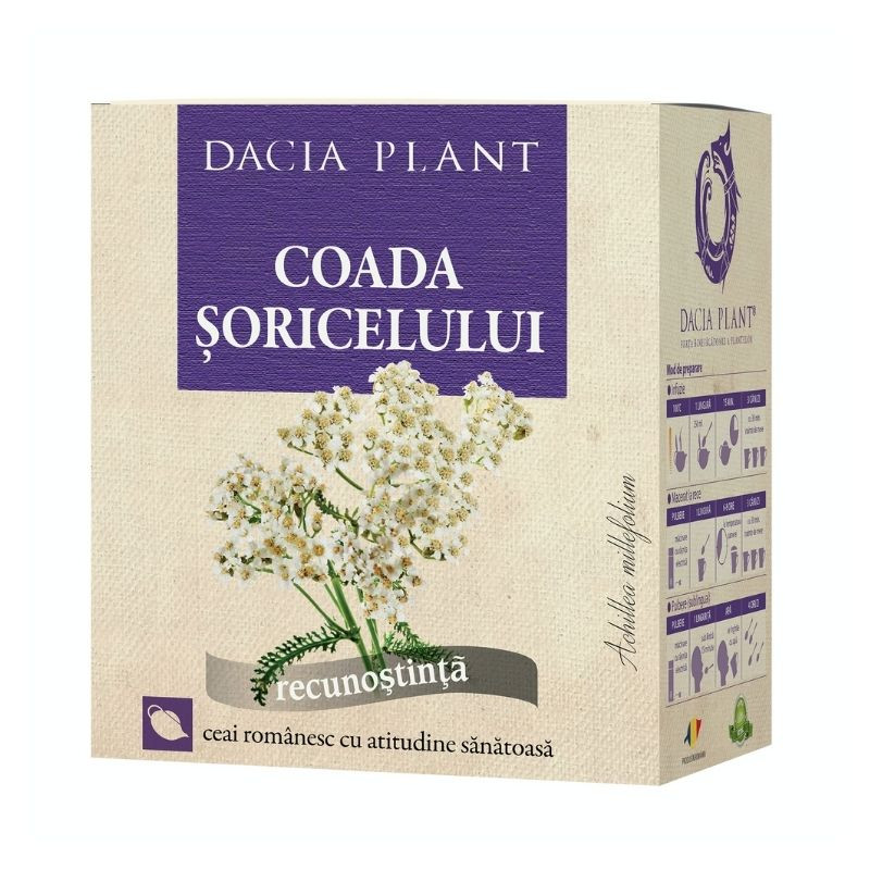 Dacia Plant Ceai coada soricel, 50 g Ceaiuri si tincturi 2023-09-22 3