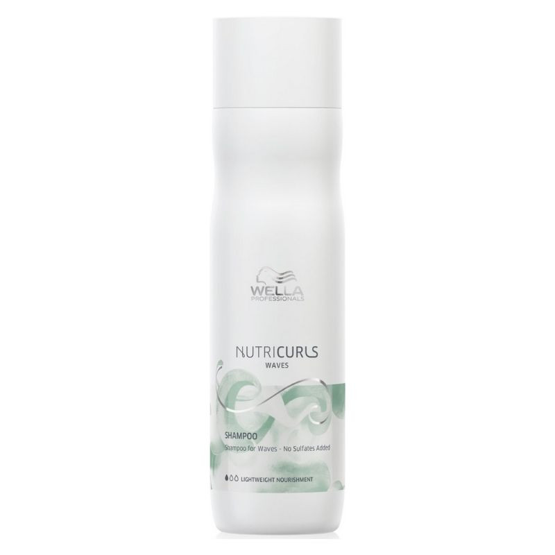WELLA CARE NUTRICURLS Sampon hidratant pentru parul cret, 250ml 250ml imagine 2022