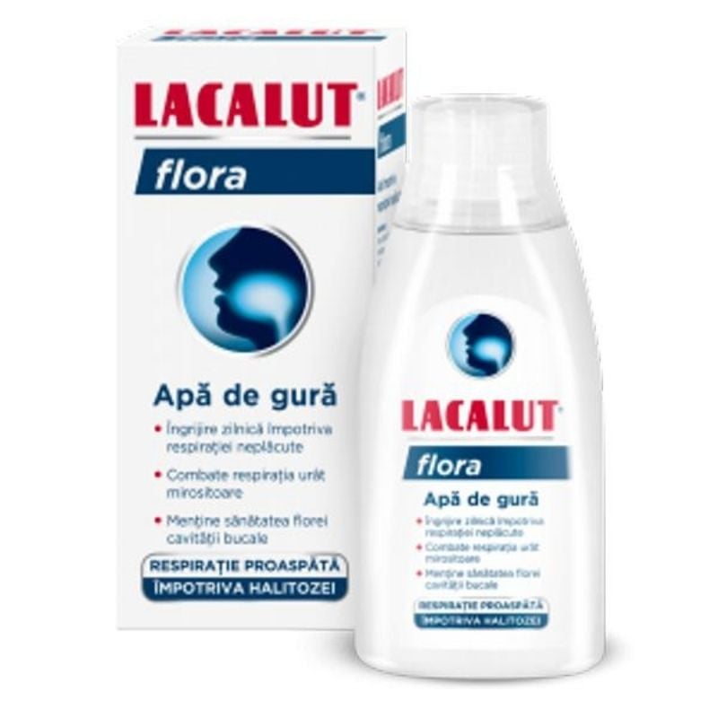 Lacalut Flora Apa De Gura, 300 Ml