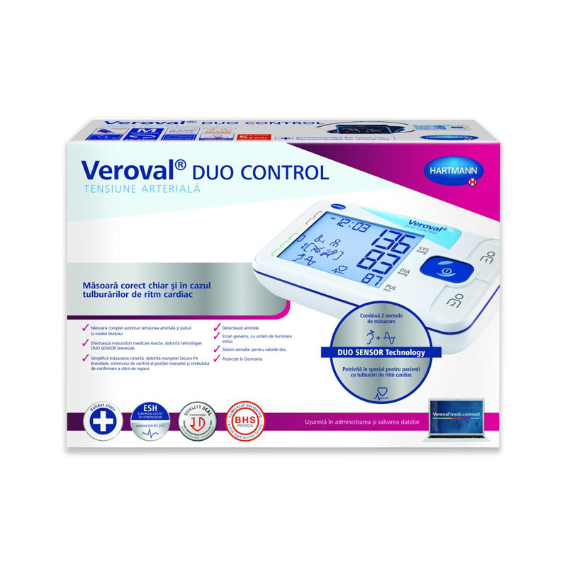HartMann Veroval duo control tensiometru automat brat, marimea L automat imagine 2022