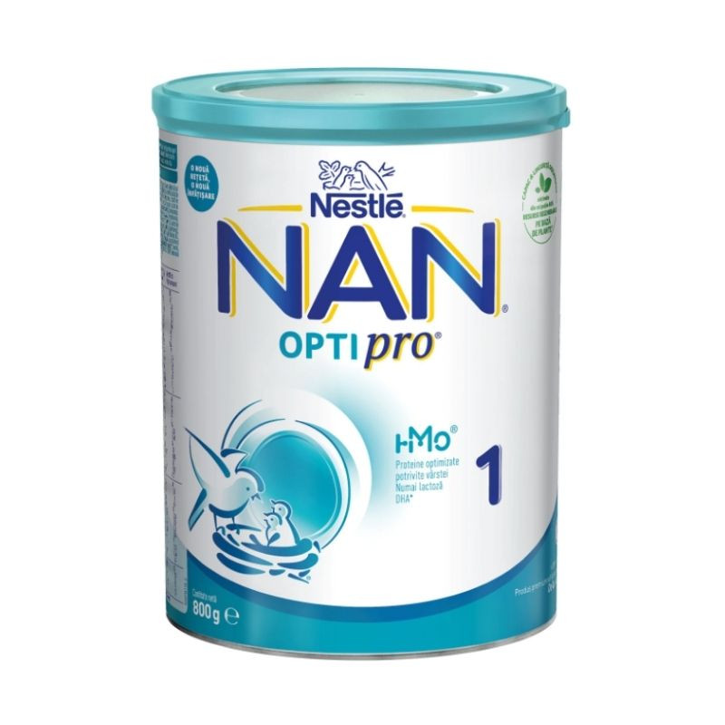 Nestlé NAN® OPTIPRO® 1 HMO®, de la nastere, 800g 800g imagine 2022