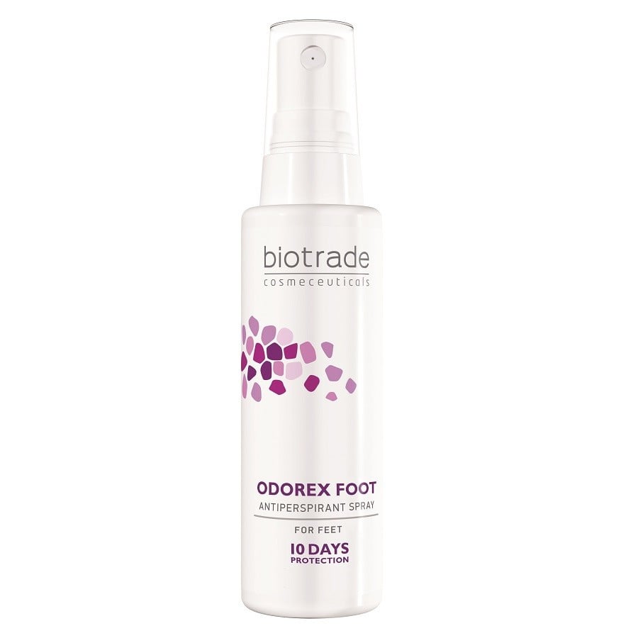 Spray antiperspirant pentru picioare Odorex Foot, 40 ml, Biotrade Antiperspirant imagine noua