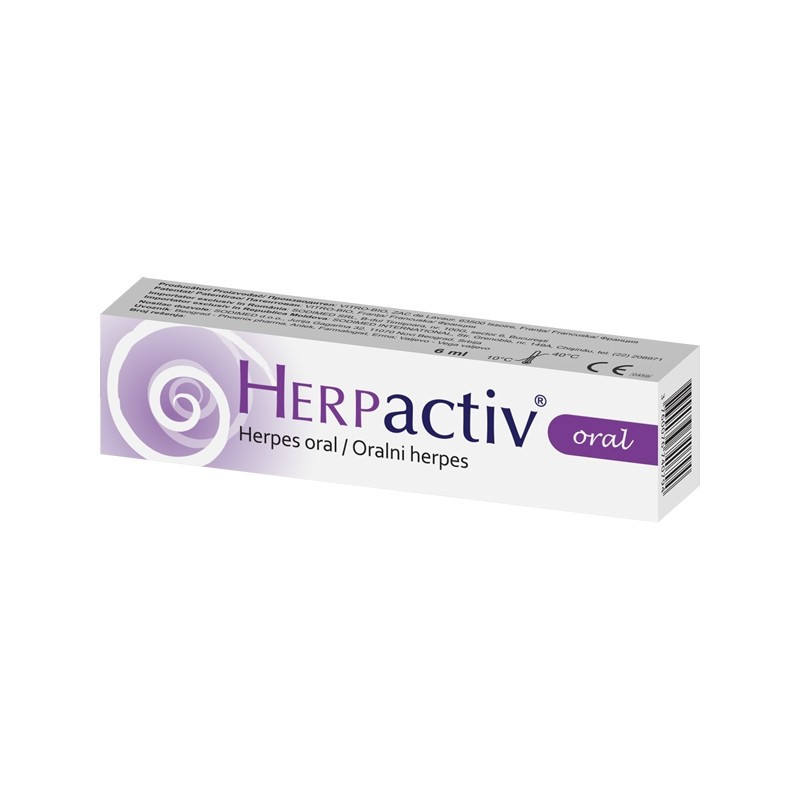 Herpactiv Oral gel, 6 ml Biessen Pharma imagine teramed.ro