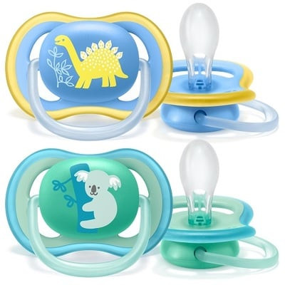 AVENT Suzete +18 luni ultra air deco zoo BAIETI +18 imagine teramed.ro