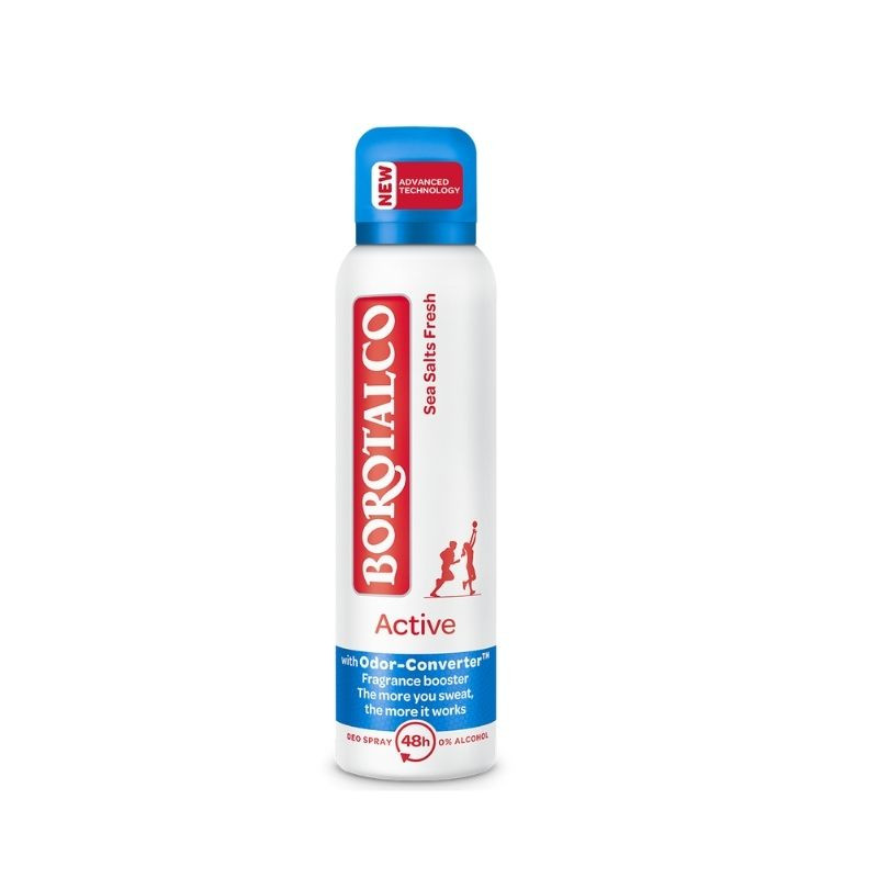 BOROTALCO Active Blue Deo Spray, 150 ml 150 imagine teramed.ro