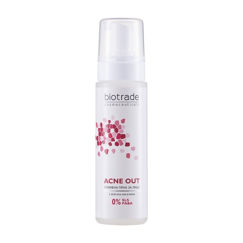 Biotrade Acne out Spuma curatare, 150ml 150ml imagine noua