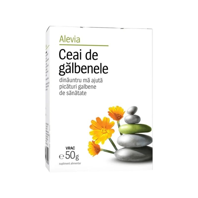 Alevia ceai de galbenele, 50 grame