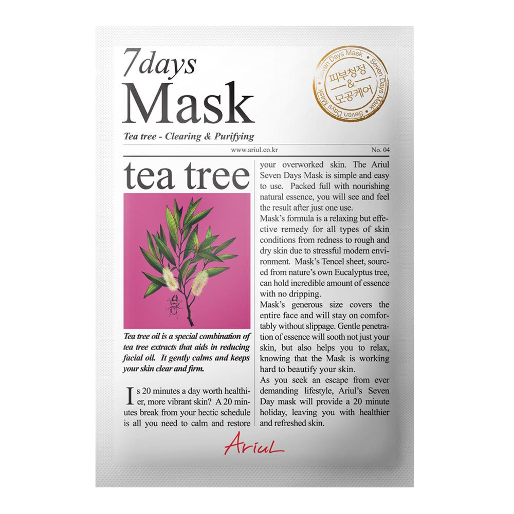ARIUL 7 Days masca servetel Arbore de Ceai, 20 g Arbore imagine teramed.ro