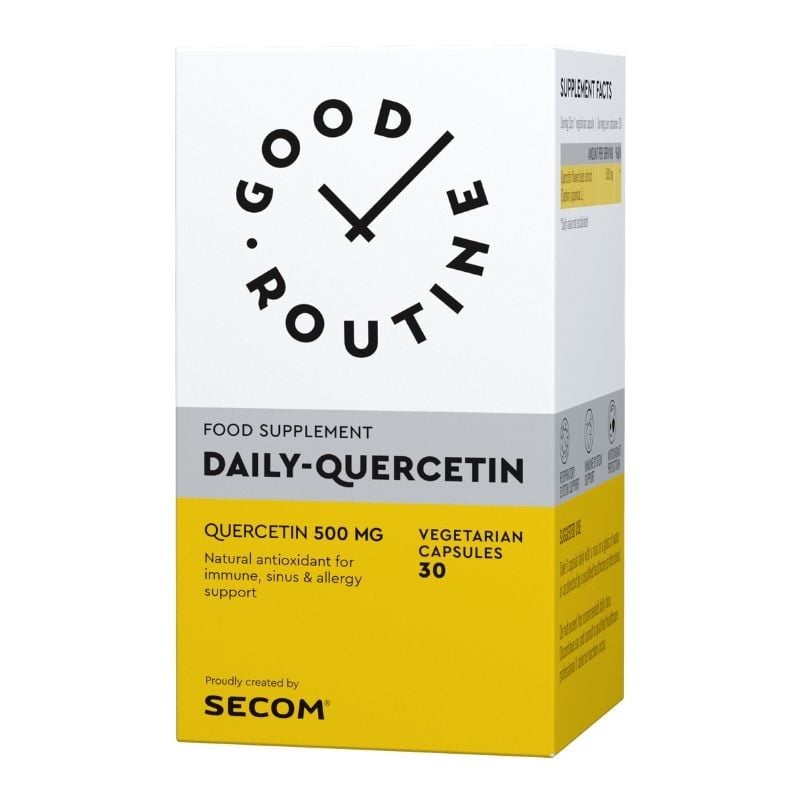 Secom Good Routine Daily Quercetin 500mg, 30 capsule Antioxidante 2023-09-23
