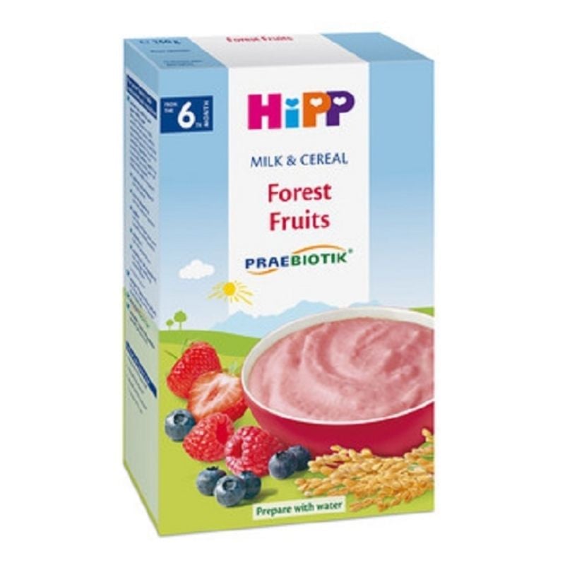 Hipp Cereale cu lapte și fructe de pădure, +6 luni, 250g 250g imagine noua