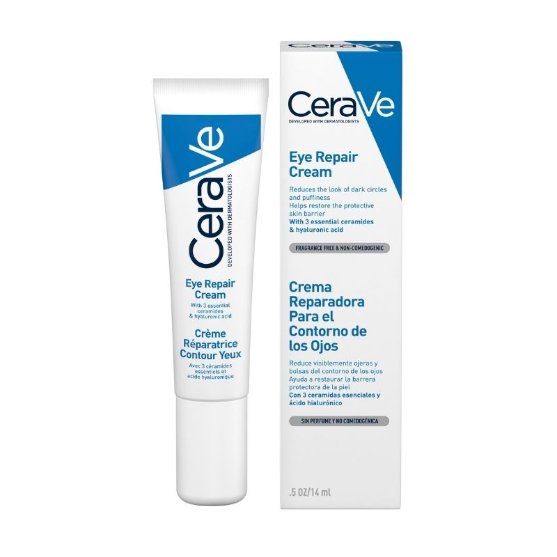 Crema reparatoare ochi cu ceramide si acid hialuronic, 14 ml, CeraVe La Reducere Acid