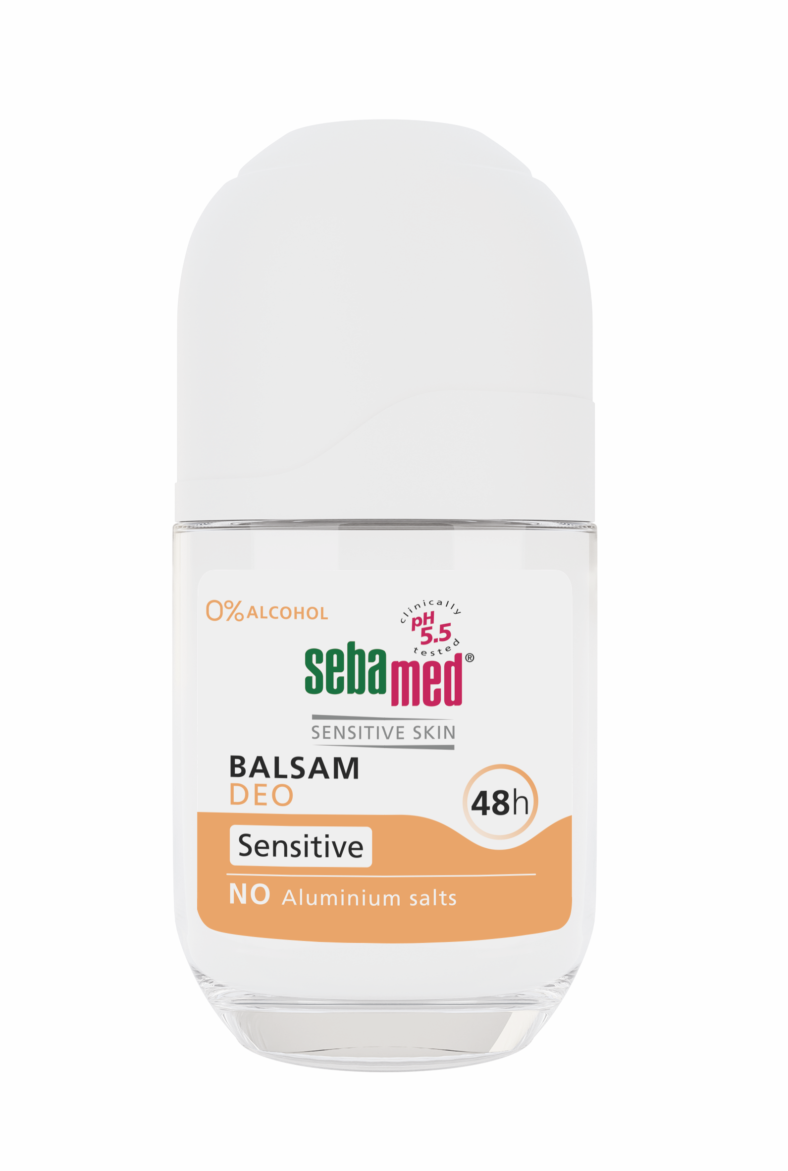 Sebamed, Deodorant balsam roll-on Sensitive, 50 ml Antiperspirante imagine 2022