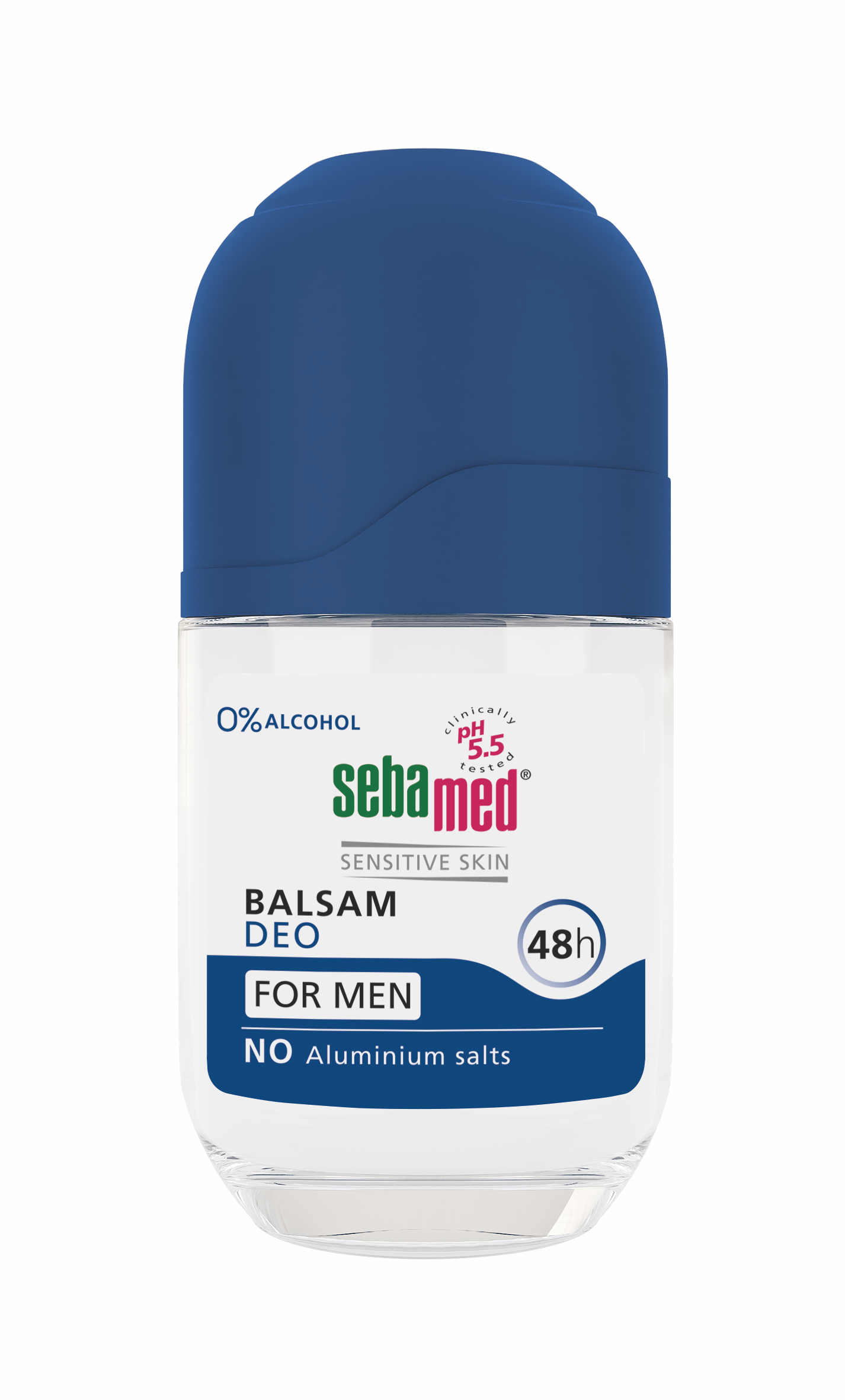 Sebamed, Deodorant balsam roll-on Sensitive pentru barbati, 50 ml Antiperspirante imagine noua