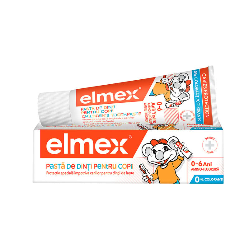 Elmex Pasta De Dinti Copii 0-6 Ani, 50ml