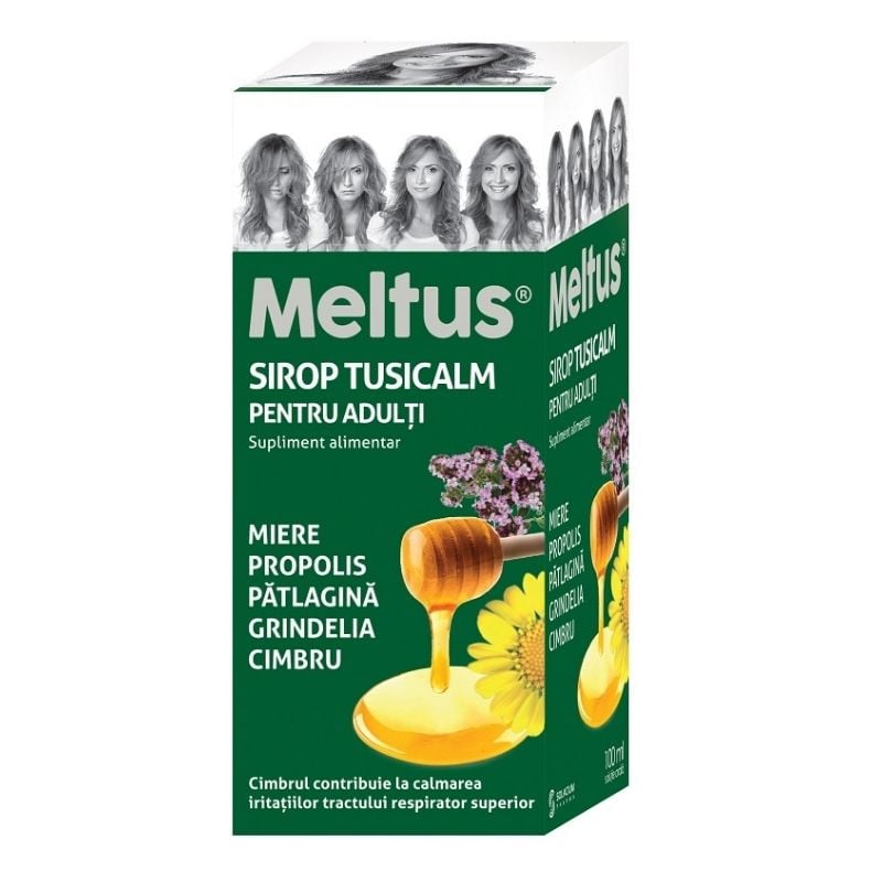 Meltus sirop Tusicalm adulti, 100ml 100ml imagine noua