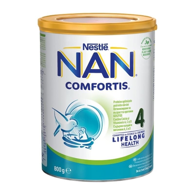 Formula de lapte praf NAN Comfortis 4, de la 2 ani, 800 g, Nestle La Reducere 800