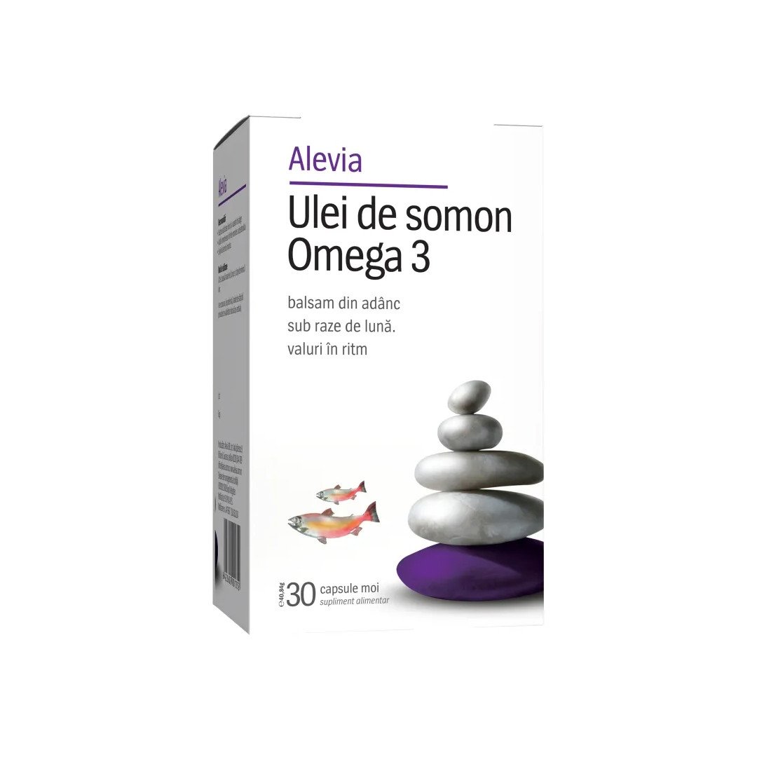 Alevia ULEI DE SOMON OMEGA 3, 30 capsule Inima sanatoasa 2023-10-03
